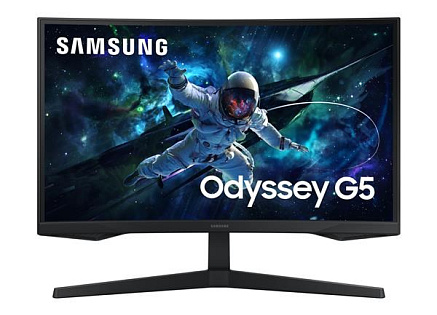 SAMSUNG MT LED LCD Gaming Monitor 27" Odyssey G55C -prohnutý, VA,1ms, 2560x1440,165Hz,HDMI,Display Port