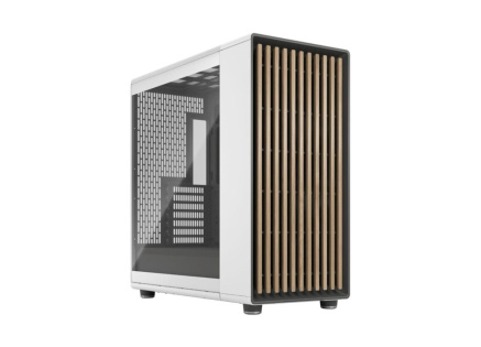 FRACTAL DESIGN North XL, Midi Tower, 1xUSB-C 3.2 Gen 2x2, 2xUSB 3.0, 4x 140mm Fan, Bílá