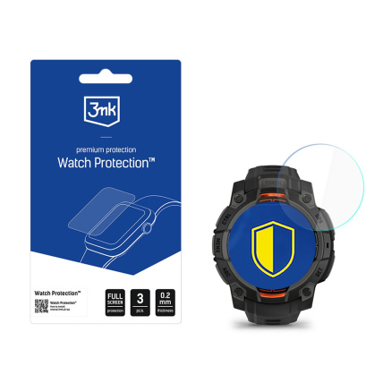 3mk hybridní sklo Watch Protection FlexibleGlass pro Garmin Instinct 3 Tactical Edition 45mm (Solar) 3mk hybridní sklo Watch Protection FlexibleGlass pro Garmin Instinct 3 Tactical Edition 45mm (Solar)