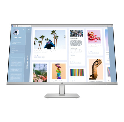HP LCD 527sh, IPS matný 27" FHD 1920x1080, 300nit, 5ms, VGA, HDMI, výškově nastavitelný HP LCD 527sh, IPS matný 27" FHD 1920x1080, 300nit, 5ms, VGA, HDMI, výškově nastavitelný