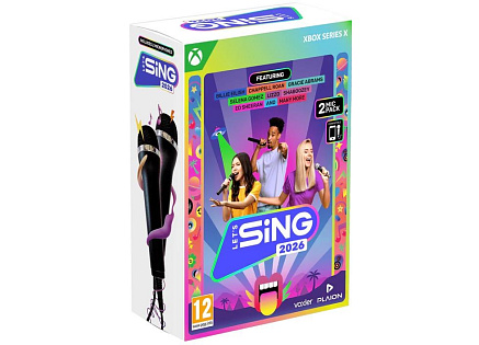 Xbox X hra Let’s Sing 2026 + 2 mikrofony