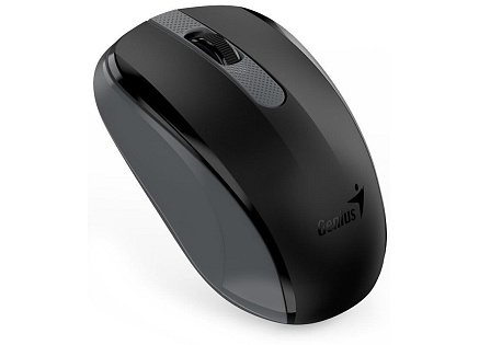 GENIUS myš NX-8008S/ 1200 dpi/ bezdrátová/ tichá/ BlueEye senzor/ černá