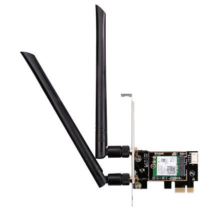 D-Link DWA-X582 Wireless AX3000 Wi-Fi 6 PCIe Adapter with Bluetooth 5.0 D-Link DWA-X582 Wireless AX3000 Wi-Fi 6 PCIe Adapter with Bluetooth 5.0