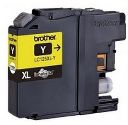 BROTHER INK LC-125XLY, žlutý inkoust - DCP-J4110DW,MFC-J4410DW,MFC-J4510DW,MFC-J4610DW,MFC-J4710DW,MFC-J6520DW, 6920 BROTHER INK LC-125XLY, žlutý inkoust - DCP-J4110DW,MFC-J4410DW,MFC-J4510DW,MFC-J4610DW,MFC-J4710DW,MFC-J6520DW, 6920