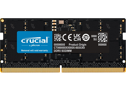 CRUCIAL SODIMM DDR5 16GB 5600MHz CL46 CRUCIAL SODIMM DDR5 16GB 5600MHz CL46