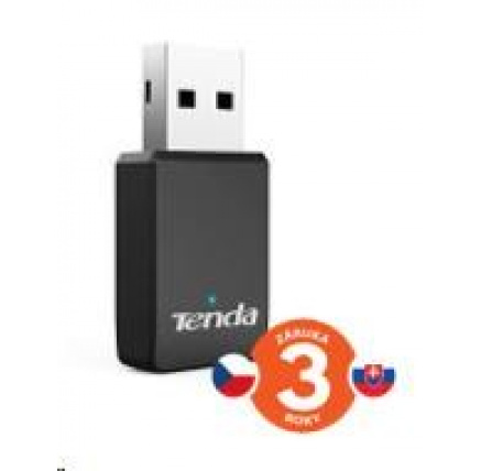 Tenda U9 Bezdrátový WiFi USB adaptér, wireless AC650 Tenda U9 Bezdrátový WiFi USB adaptér, wireless AC650