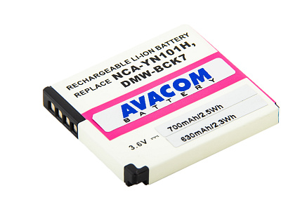 AVACOM baterie pro Panasonic DMW-BCK7 Li-Ion 3.6V 700mAh 2.5Wh