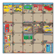 TT - Bee-Bot Podložka Staveniště