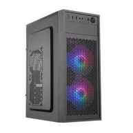 EUROCASE skříň ML N6-530B, ATX, 2x USB-A, 2x 120mm ARGB Fan, černá