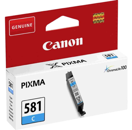 Canon CARTRIDGE CLI-581 azurová pro PIXMA TS615x, TS625x, TS635x, TS815x,TS825x, TS835x, TS915x (256 str.) Canon CARTRIDGE CLI-581 azurová pro PIXMA TS615x, TS625x, TS635x, TS815x,TS825x, TS835x, TS915x (256 str.)