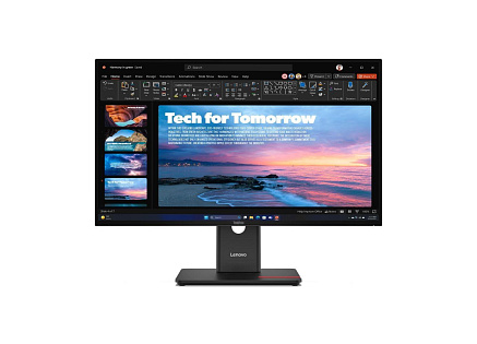 LENOVO LCD T27QD-40 - 27",IPS,16:9,2560x1440,120Hz,350cd/m2,1500:1,4ms,HDMI,DP,DPout,DC,USB Hub,USB-C(96W PD),RJ45,Pivot LENOVO LCD T27QD-40 - 27",IPS,16:9,2560x1440,120Hz,350cd/m2,1500:1,4ms,HDMI,DP,DPout,DC,USB Hub,USB-C(96W PD),RJ45,Pivot