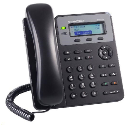 BAZAR - Grandstream GXP1610 [VoIP telefon - 1x SIP účet, HD audio, 3 program.tlačítka, 2xLAN 10/100Mbps] - Po oprave