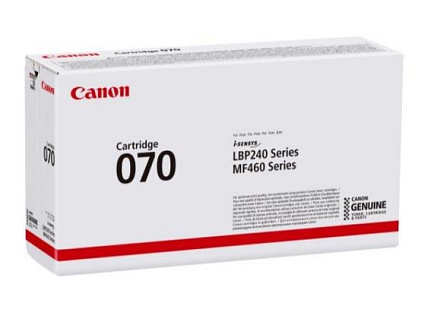 Canon TONER CRG 070BK černý pro LBP243,LBP246,MF461,463,465 (3 000 str.)
