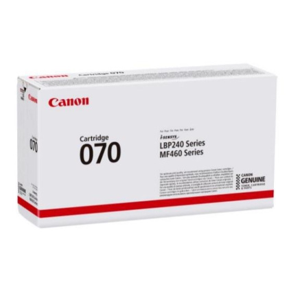 Canon TONER CRG 070BK černý pro LBP243,LBP246,MF461,463,465 (3 000 str.) Canon TONER CRG 070BK černý pro LBP243,LBP246,MF461,463,465 (3 000 str.)
