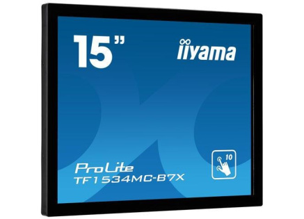 iiyama ProLite TF1534MC-B7X, 38.1 cm (15''), Projected Capacitive, 10 TP, black