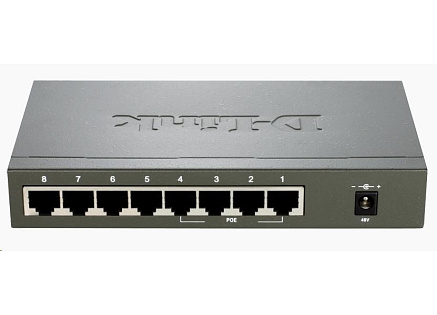 D-Link DES-1008PA 8-port 10/100 Desktop Switch with 4 PoE Ports