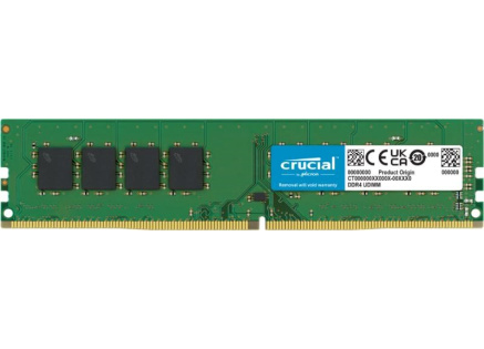 CRUCIAL DIMM DDR4 32GB 3200MHz CL22 CRUCIAL DIMM DDR4 32GB 3200MHz CL22