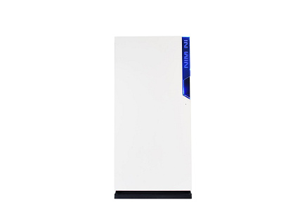 IN WIN skříň 101 White, Midi Tower, průhledný bok, bez zdroje