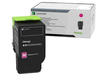 Lexmark purpurový Extra High capacity toner C240X30 pro C2425dw, C2535dw, MC2425adw, MC2535adwe, MC2640adwe - 3 500 str