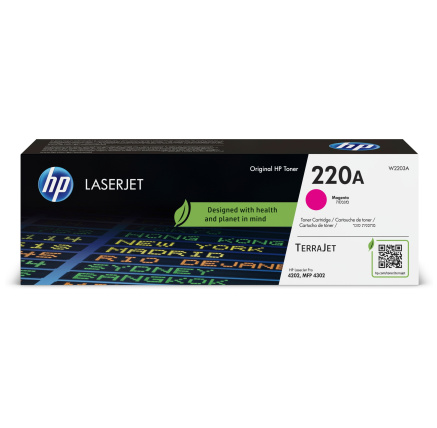 HP 220A Magenta Original LaserJet Toner Cartridge (1,800 pages) HP 220A Magenta Original LaserJet Toner Cartridge (1,800 pages)