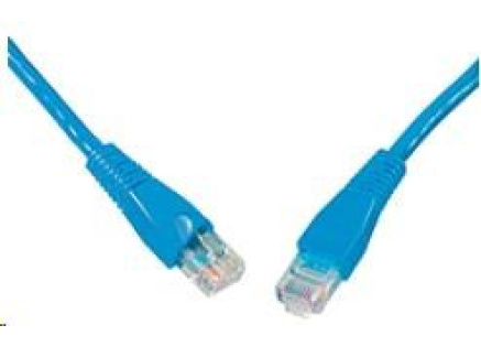 Solarix Patch kabel CAT6 UTP PVC 0,5m modrý snag-proof C6-114BU-0,5MB Solarix Patch kabel CAT6 UTP PVC 0,5m modrý snag-proof C6-114BU-0,5MB