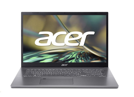 ACER NTB Aspire 5 (A517-53-73LA)- i7-1255U,17.3" FHD Anti-Glare,16GB,1TBSSD,Iris Xe Graphics,W11PRO,Šedá