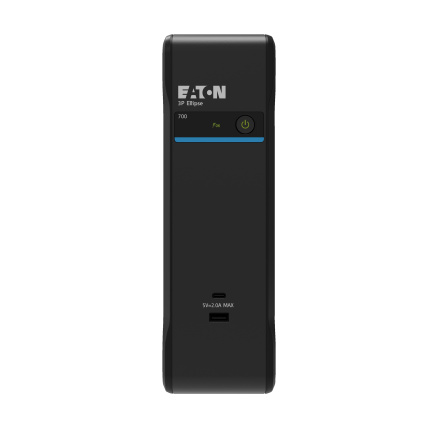 Eaton 3P Ellipse UPS DIN USB, 1700 VA, 1040 W, Vstup: C14, Výstupy: (3) Typ E, (1) Pouze přepěťová ochrana Typ E, Tower