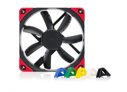 NOCTUA Ventilátor NF-S12A PWMCH.BK.S, 120mm, černá