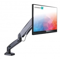 CONNECT IT SingleArm stolní držák na 1 monitor, záruka 30 let, ČERNÝ