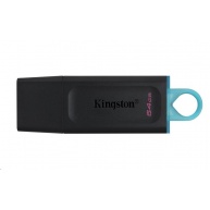 Kingston Flash Disk 64GB USB3.2 Gen 1 DataTraveler Exodia (Black + Teal)