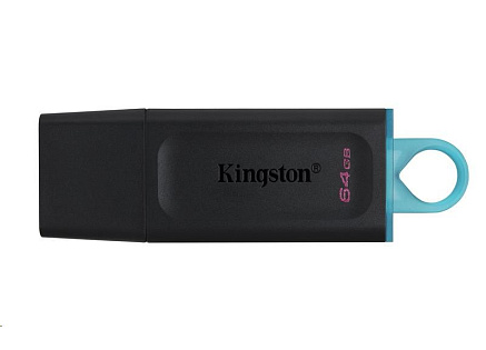 Kingston Flash Disk 64GB USB3.2 Gen 1 DataTraveler Exodia (Black + Teal) Kingston Flash Disk 64GB USB3.2 Gen 1 DataTraveler Exodia (Black + Teal)