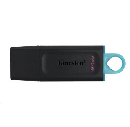 Kingston Flash Disk 64GB USB3.2 Gen 1 DataTraveler Exodia (Black + Teal)