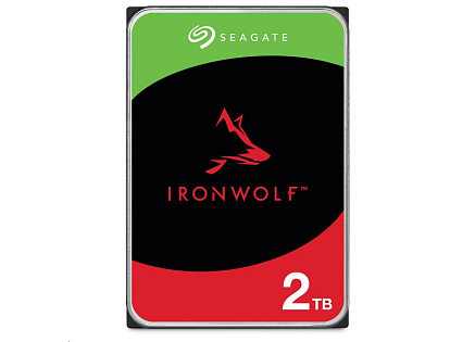 SEAGATE HDD 2TB IRONWOLF (NAS), 3.5", SATAIII, 5400 RPM, Cache 256MB SEAGATE HDD 2TB IRONWOLF (NAS), 3.5", SATAIII, 5400 RPM, Cache 256MB