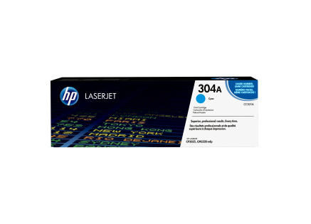 HP 304A Cyan LJ Toner Cart, CC531A (2,800 pages)