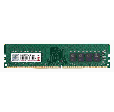 TRANSCEND DIMM DDR4 8GB 2400MHz 2Rx8 CL17