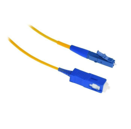 XtendLan simplexní patch kabel SM 9/125, OS2, LC(UPC)-SC(UPC), LS0H, 0,5m