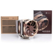 NOCTUA Chladič CPU NH-D15 G2 LBC, 2x 140mm, LGA1851, AM5, hnědá/stříbrná