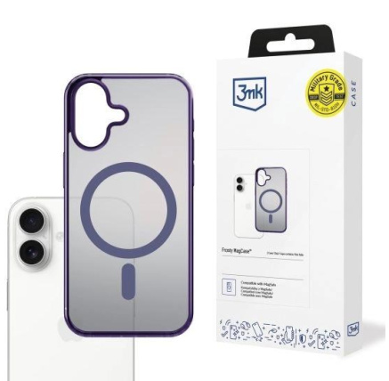 3mk ochranný kryt Frosty MagCase Purple pro Apple iPhone 17 3mk ochranný kryt Frosty MagCase Purple pro Apple iPhone 17