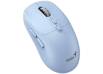 GENIUS myš NX-8080S BT/ duální Bluetooth + 2,4GHz/ 1600 dpi/ Copilot/ bezdrátová/ tichá/ modrá GENIUS myš NX-8080S BT/ duální Bluetooth + 2,4GHz/ 1600 dpi/ Copilot/ bezdrátová/ tichá/ modrá