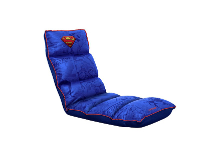 TRUST herní židle GXT 718SM RAYZEE Skládací podlahová židle, Superman, modrá TRUST herní židle GXT 718SM RAYZEE Skládací podlahová židle, Superman, modrá