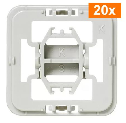 Homematic IP  Adaptér Kopp, set 20ks - EQ3-ADA-KO-20