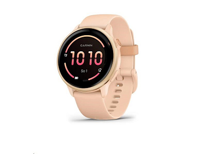 Garmin vívoactive® 6 Metallic Pink Dawn / řemínek Pink Dawn