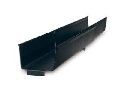 APC Side Channel Cable Trough - Black