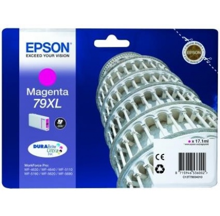 EPSON Ink bar WF-5xxx Series Ink Cartridge "Pisa" 79 XL Magenta (17,1 ml) (2.000 str.)