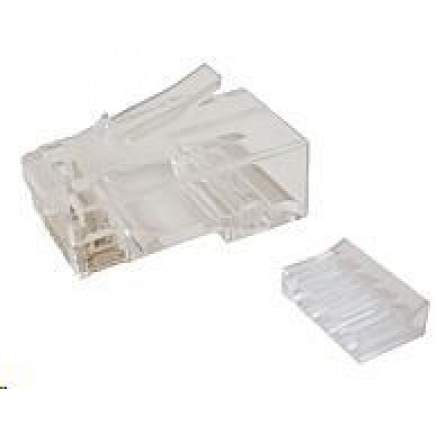Solarix Konektor RJ45 CAT6 UTP 8p8c nestíněný skládaný na licnu / 100 ks KRJ45/6 Solarix Konektor RJ45 CAT6 UTP 8p8c nestíněný skládaný na licnu / 100 ks KRJ45/6