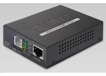 Planet VC-231G, Eth. VDSL2 konvertor, 1000Base-T, master/slave, profil 30a, G.993.5 Vectoring, G.INP, RJ-11 Planet VC-231G, Eth. VDSL2 konvertor, 1000Base-T, master/slave, profil 30a, G.993.5 Vectoring, G.INP, RJ-11
