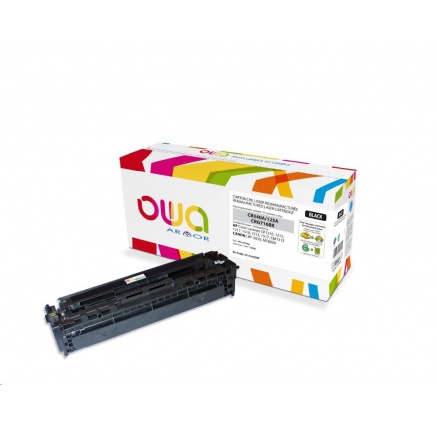 OWA Armor toner pro HP Color Laserjet CP1210, 1215, 1510, 2200 Stran, CB540A, černá/black OWA Armor toner pro HP Color Laserjet CP1210, 1215, 1510, 2200 Stran, CB540A, černá/black