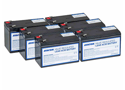 AVACOM AVA-RBP06-12072-KIT - baterie pro UPS CyberPower, EATON, Effekta, FSP Fortron, Legrand AVACOM AVA-RBP06-12072-KIT - baterie pro UPS CyberPower, EATON, Effekta, FSP Fortron, Legrand
