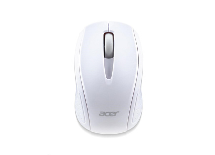 ACER  Wireless Mouse G69 White - RF2.4G, 1600 dpi, 95x58x35 mm, 10m dosah, 2x AAA, Win/Chrome/Mac,Retail Pack
