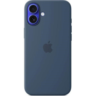 APPLE iPhone 16 Plus Silicone Case with MagSafe - Denim